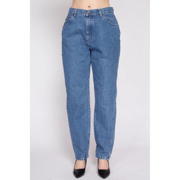 90s Lee High Waisted Mom Jeans - Medium to Large, 30.5" | Vintage Denim - Picture 3 of 8